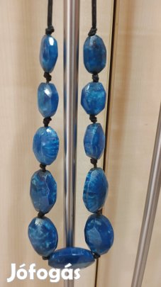 Türkiz műgyanta nyaklánc 