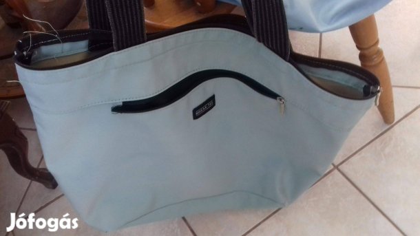 Türkiz strand táska vízmentes cippzáros