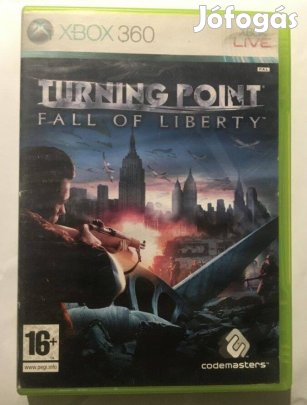 Turning Point Fall of Liberty (háborús, lövöldözős) Gyári Xbox 360 Já
