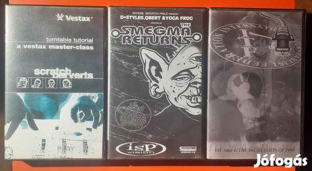 Turntableism - Hip Hop VHS-ek