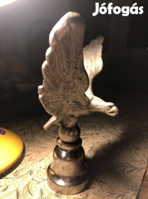 Turulmadár fém szobor 20x20 cm