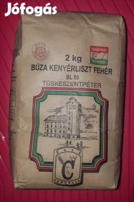 Tüskeszentpéteri BL80 búza kenyér liszt kovászos kenyér kész. Akció !!