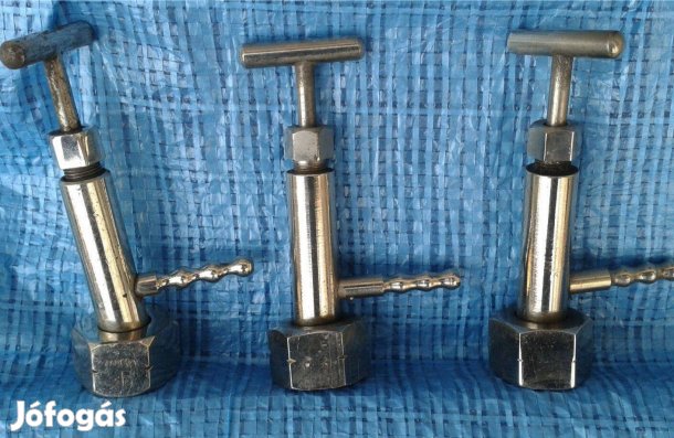 Tűszelep (finom beállító)krómozott ,új eladó !