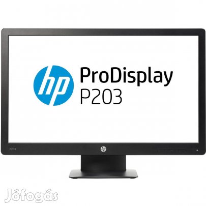 Tuti ajánlat! 20" HP Prodisplay P203 TN HD monitor, számla, gari