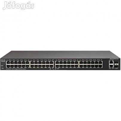Tuti ajánlat! Cisco SG500-52P Gigabit POE switch számlával, garanciáva