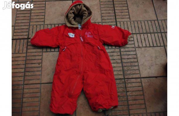 Tutta bélelt vízálló gyerek overál kezeslábas 68