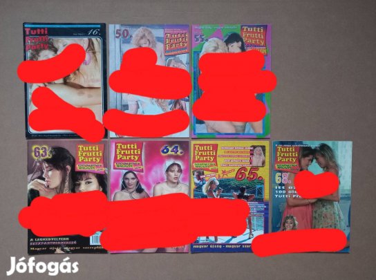 Tutti Frutti Party magazin újság egyben eladó 