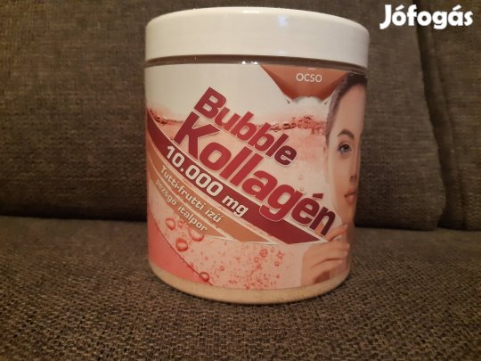 Tutti-frutti ízű bubble collagén italpor
