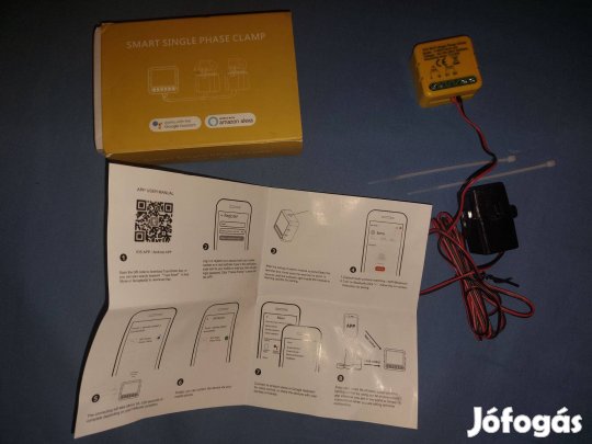 Tuya WIFI 1 fázisú Smart meter okosmérő okos mérő