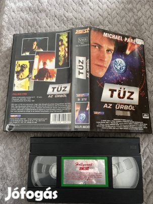 Tűz az űrből vhs kistok scifi