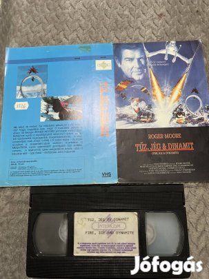 Tűz jég és dinamit vhs nagytok akció Roger