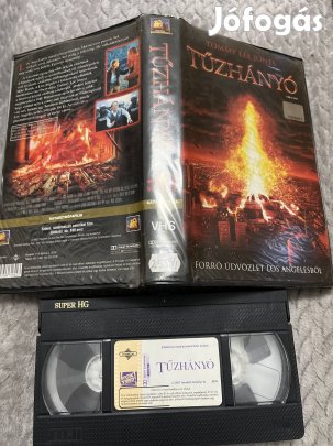 Tűzhányó vhs nagytok katasztrófa Jones