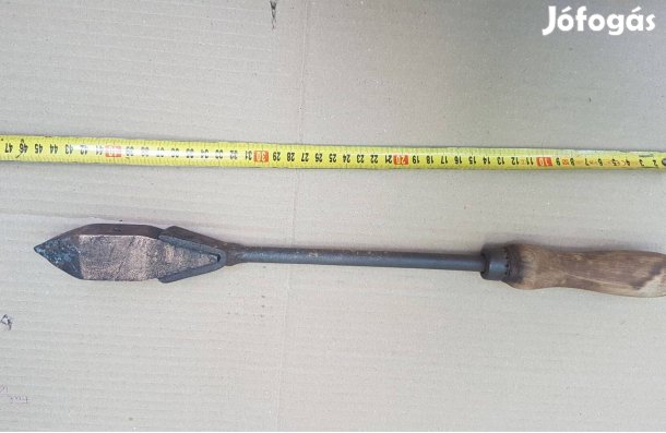 Tűzi forrasztópáka régi rézfejű szerszám