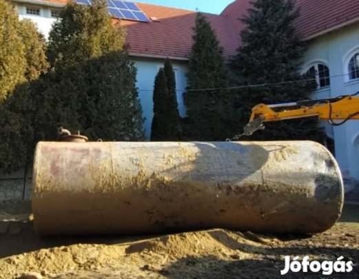 Tűzivíz tartály, víztartály, acéltartály 