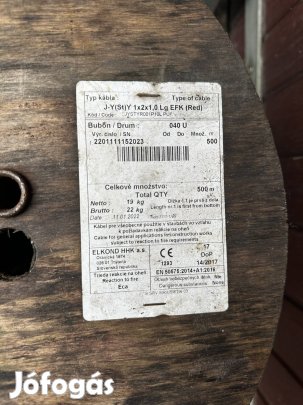 Tűzjelző/gyengeáramú kábel 500m