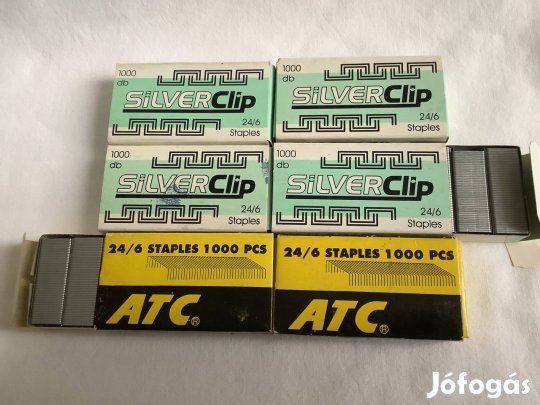 Tűzőkapocs 24/6, 11 doboz