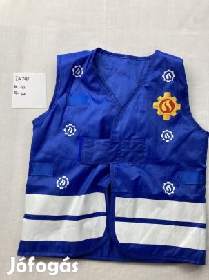 Tűzoltó Sam jelmez, tűzoltó jelmez, tűzoltó mellény DV248