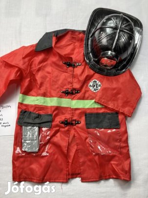 Tűzoltó jelmez DV504