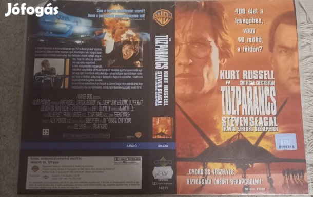 Tűzparancs - akcio vhs - nagytok