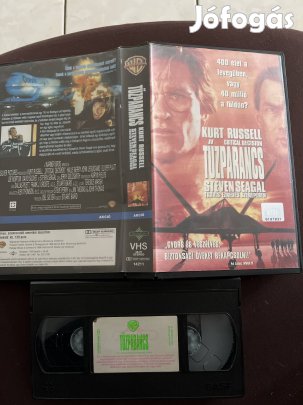 Tűzparancs vhs nagytok akció Seagal