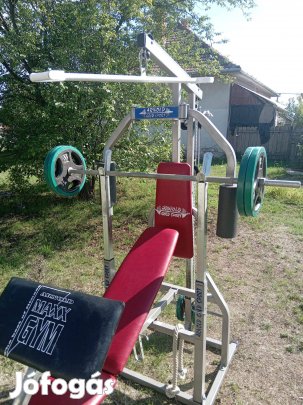 Tűzpiros Arnold Gold Gym Sportos multigyúró! kondigép
