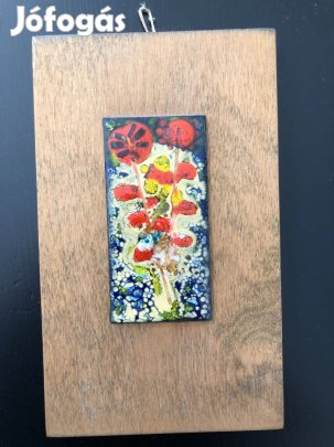 Tűzzománc kép ha lapon