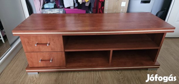 Tv állvány 2 fiókkal megkímélt állapotban