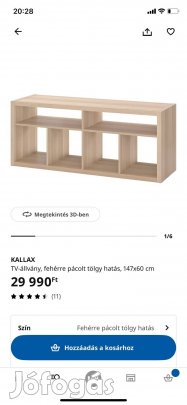 Tv szekreny IKEA Kallax