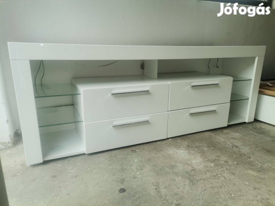 Tv szekrény magas fényű