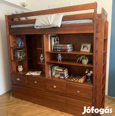 Twin bunk bed amarikai típusú emeletes ágy