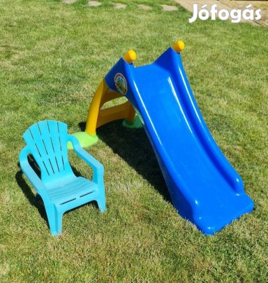 Twin star csúszda, gyerek kerti szék
