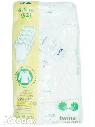 Twins by Julius Hüpeden Új (címkés) Uniszex (gyerek) Csomag - Body (Mé