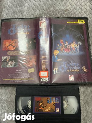 Twist Oliver új kalandjai vhs nagytok mese 