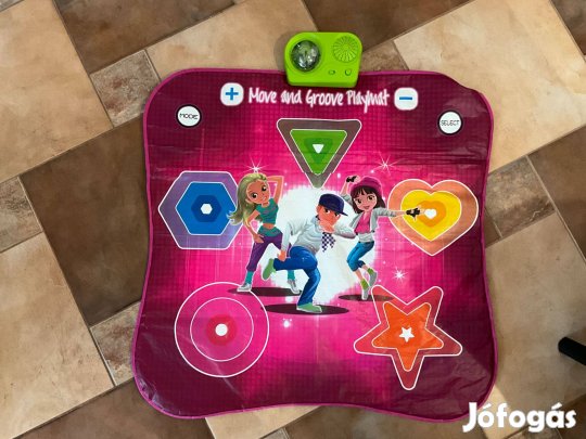 Twister táncszőnyeg Move and groove 95x95cm