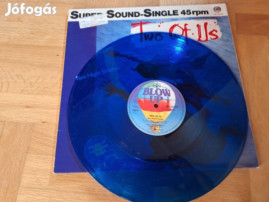 Two of Us - Blue night Shadow maxi Blue vinyl bakelit lemez LP