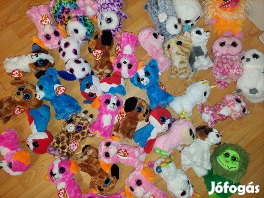 Ty kutyus ,bagoly vagy más 37 db 15 cm