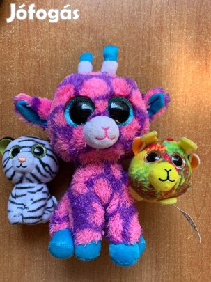 Ty plüssök zsiráf, tengerimalac