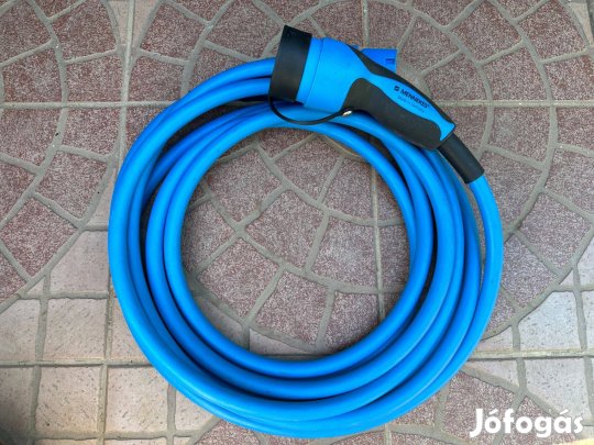 Type 2 utcai töltő kábel gyári 7,5 méteres 3X32A 22KW Mennekes 60e