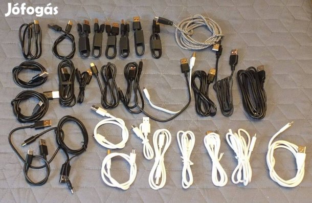 Type-C kábelek 31 darab