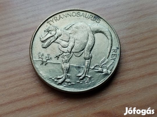 Tyrannosaurus Rex Díno Park zseton emlékérem