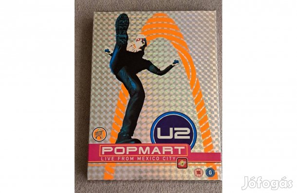 U2 - Popmart Live from Mexico City - dupla DVD