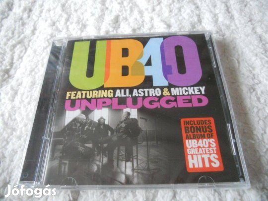 UB40 : Unplugged & Greatest hits 2CD ( Új, Fóliás )