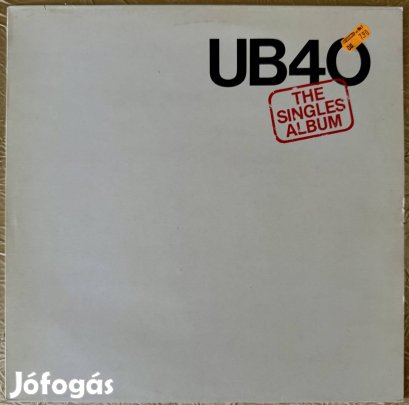 UB 40 The Singles Album UB40 bakelit hanglemez angol
