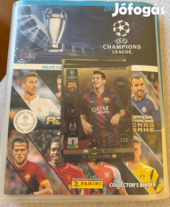 UEFA Champions League 2014-2015 fociskártya album, lapokkal