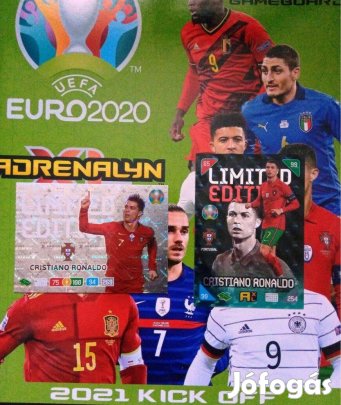 UEFA Euro 2020 Adrenalyn Ronaldo Limited kártya