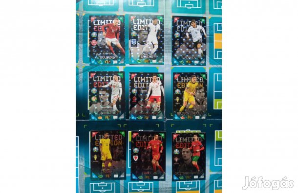 UEFA Euro 2021 Kick Off Adrenalyn Limited kártya