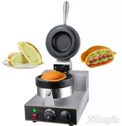 UFO gofri hamburger sütő gép profi 1300W Gasztrocenter.hu 1Év Garancia