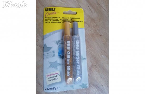 UHU Kreatív, glitteres ragasztó eladó!