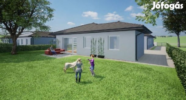 ÚJÉPÍTÉSŰ IKERHÁZ AZ OROSI ÚT MELLETT! NAPPALI + 3 SZOBA