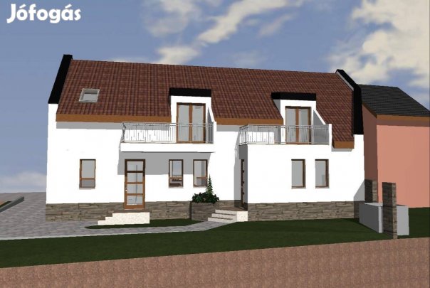 ÚJ ÉPÍTÉSŰ IKERHÁZ FÉLEK  MÁR LEKÖTHETŐK!